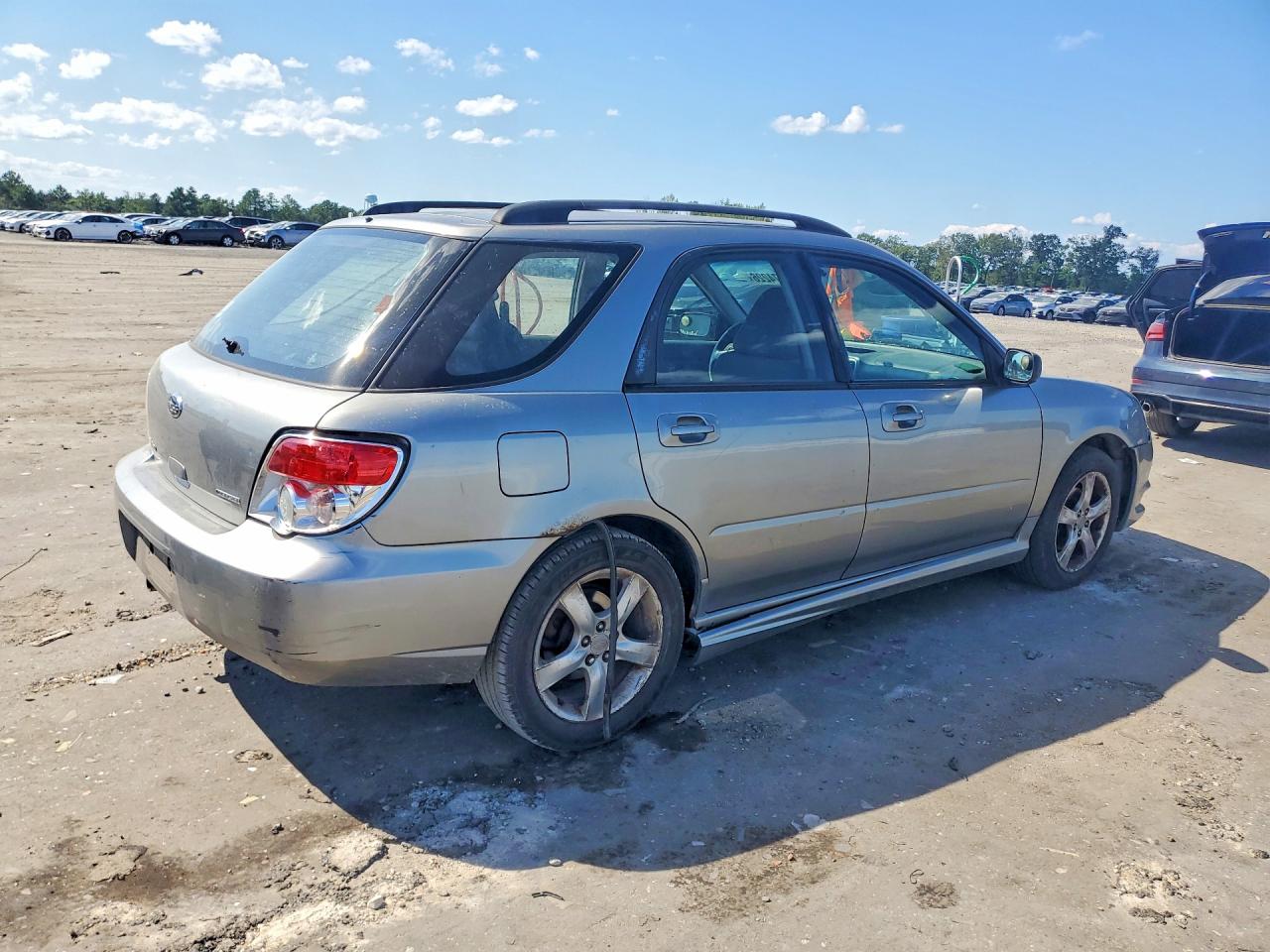 2007 Subaru Impreza 2.5i Gray vin: JF1GG61607H817521