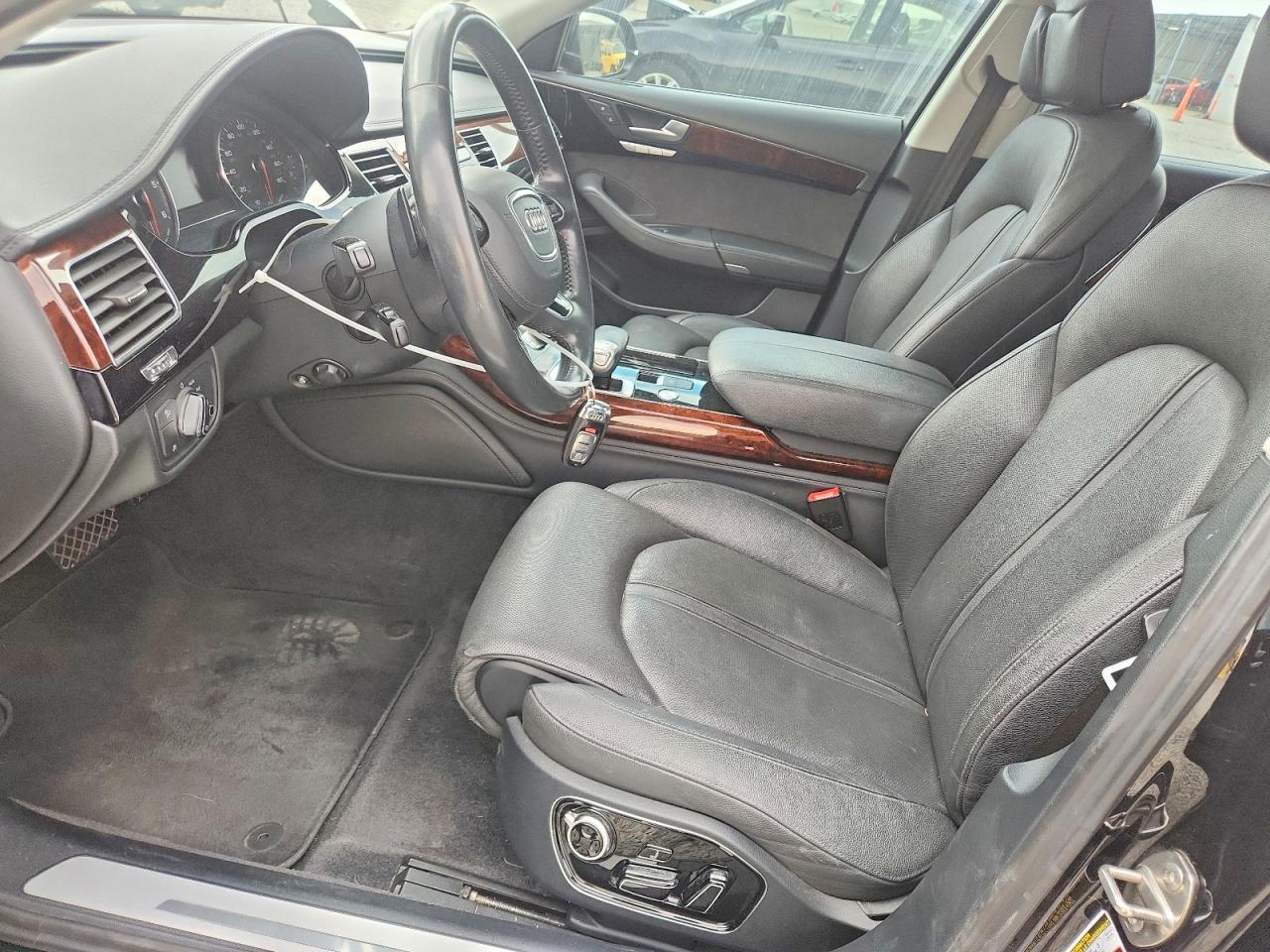 2014 Audi A8 L Tdi Quattro Черный vin: WAURMAFD9EN000842