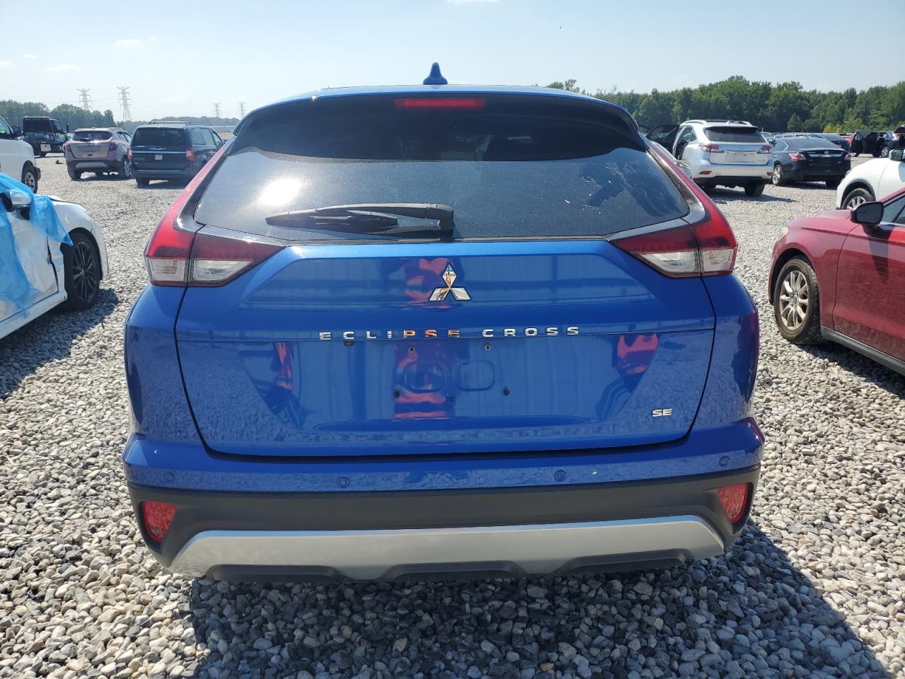 2022 Mitsubishi Eclipse Cross Se   Blue vin: JA4ATWAA1NZ004612