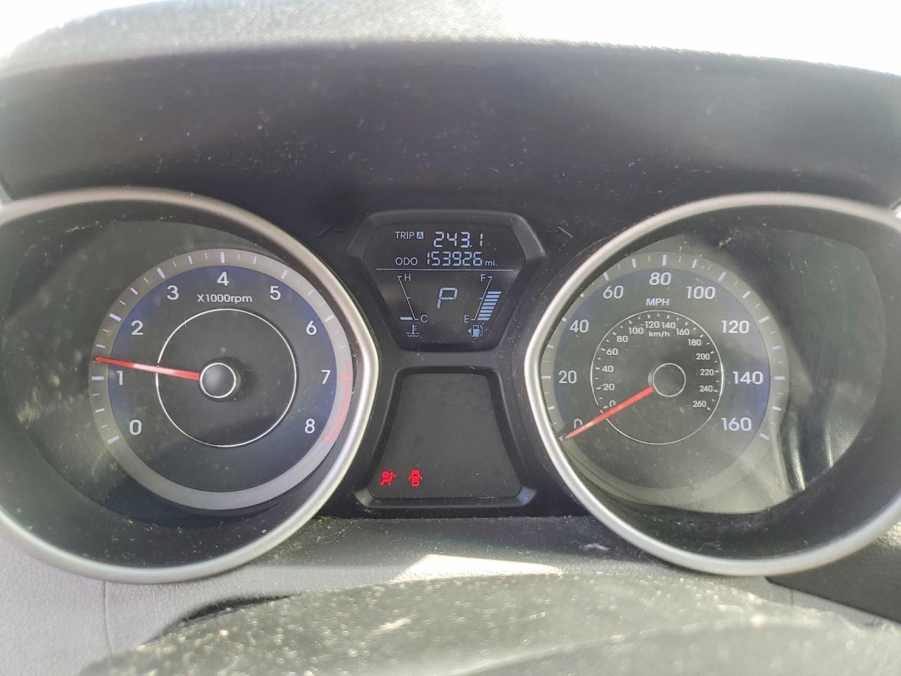 2013 Hyundai Elantra Gls Red vin: KMHDH4AE6DU936243
