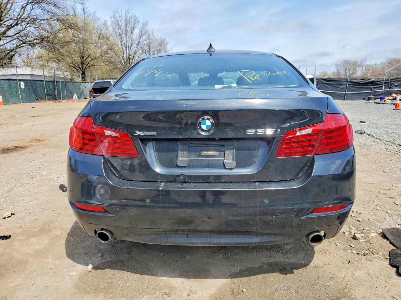 2014 Bmw 535 Xi Black vin: WBA5B3C55ED539073