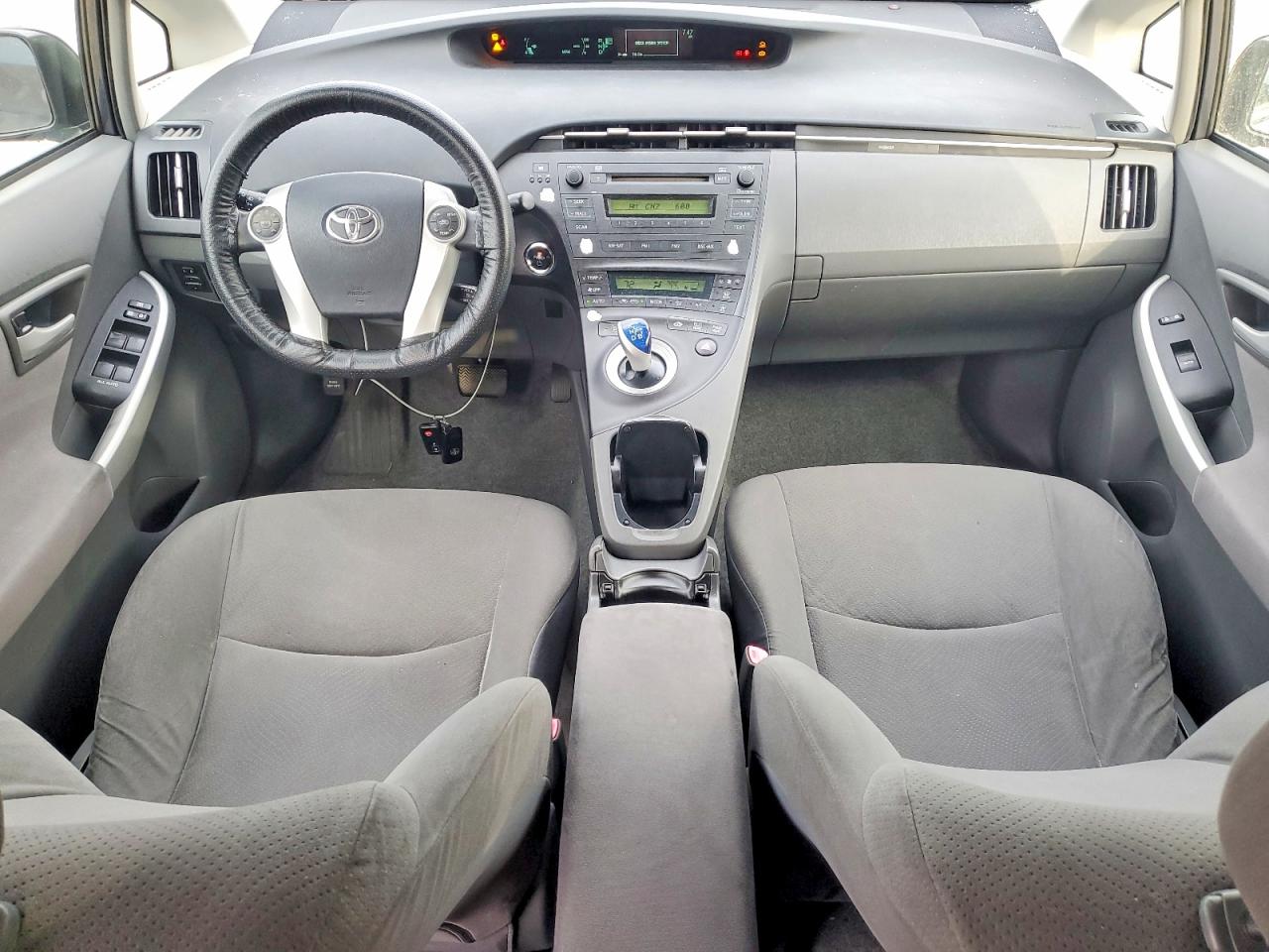 2010 Toyota Prius Ii Gray vin: JTDKN3DU1A1309450