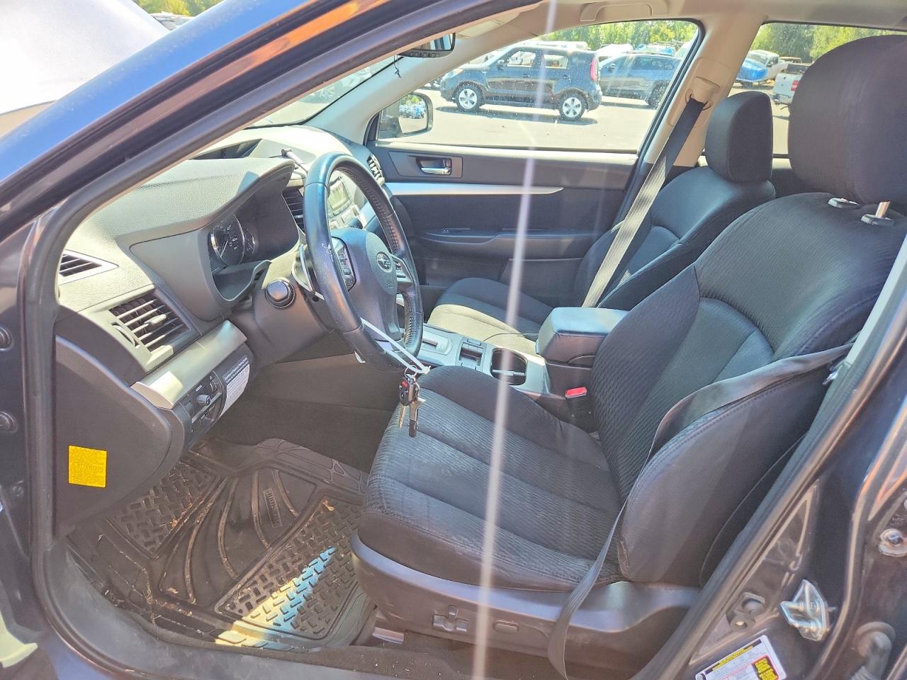 2012 Subaru Outback 2.5i Premium Черный vin: 4S4BRBGC6C3273761