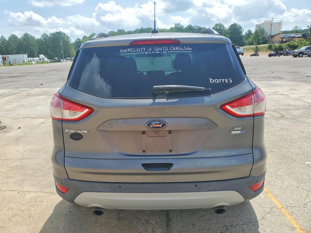 2014 Ford Escape Se Gray vin: 1FMCU9GX7EUC04802