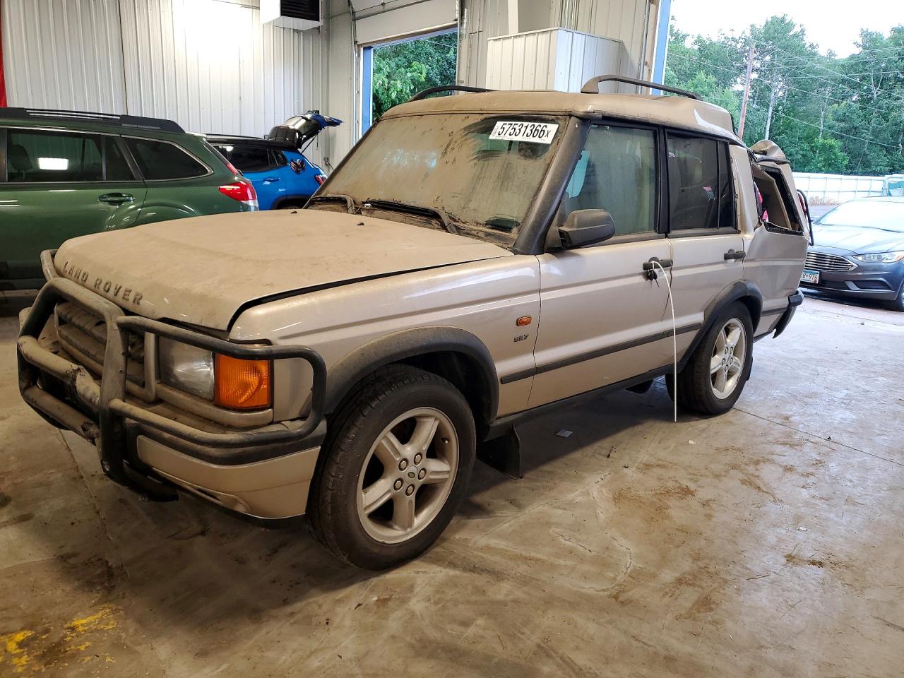 2001 Land Rover Discovery Ii Se Gold vin: SALTW15411A707089