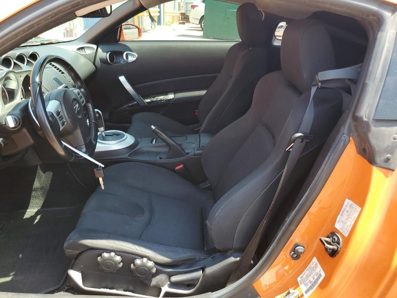 2007 Nissan 350z Base Orange vin: JN1BZ34D47M503954