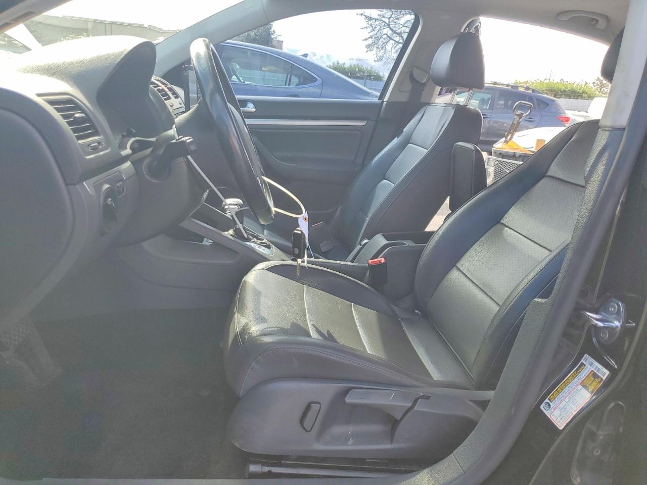 2008 Volkswagen Jetta Wolfsburg Black vin: 3VWRA71K48M173779