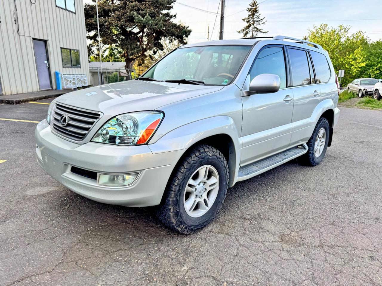 2003 Lexus Gx 470 Base Silver vin: JTJBT20X130004567