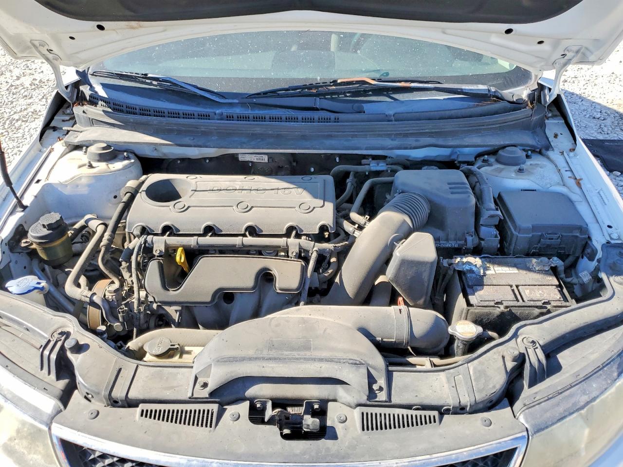 2010 Kia Forte Ex White vin: KNAFU4A28A5857531
