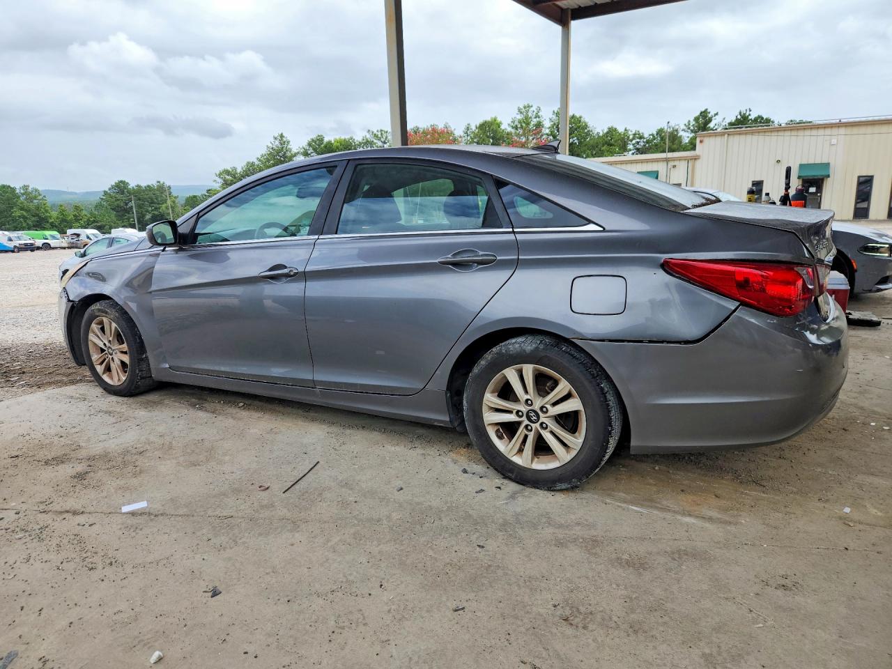 2012 Hyundai Sonata Gls Gray vin: 5NPEB4AC3CH349905