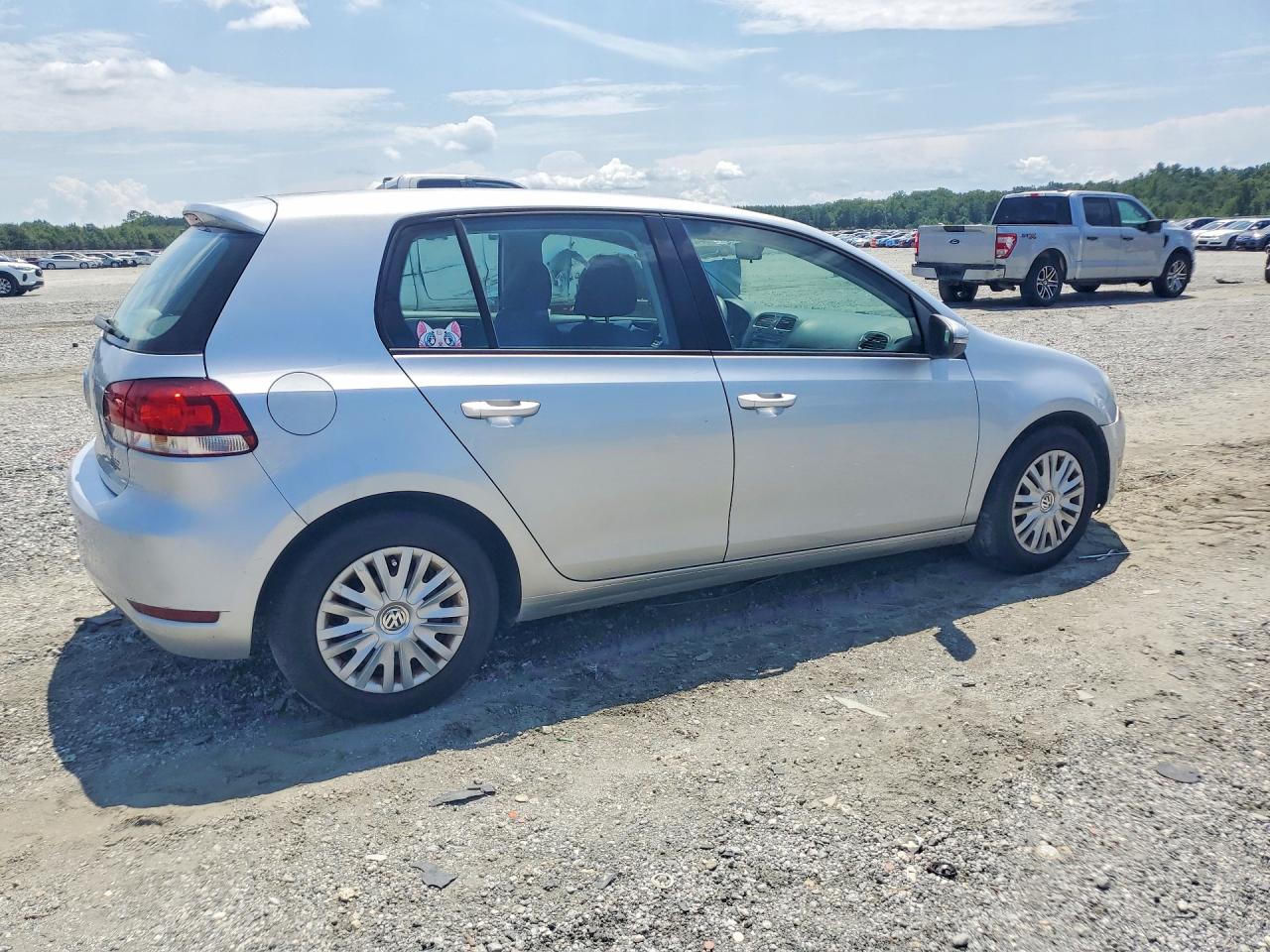 2013 Volkswagen Golf Silver vin: WVWDB7AJ7DW116911