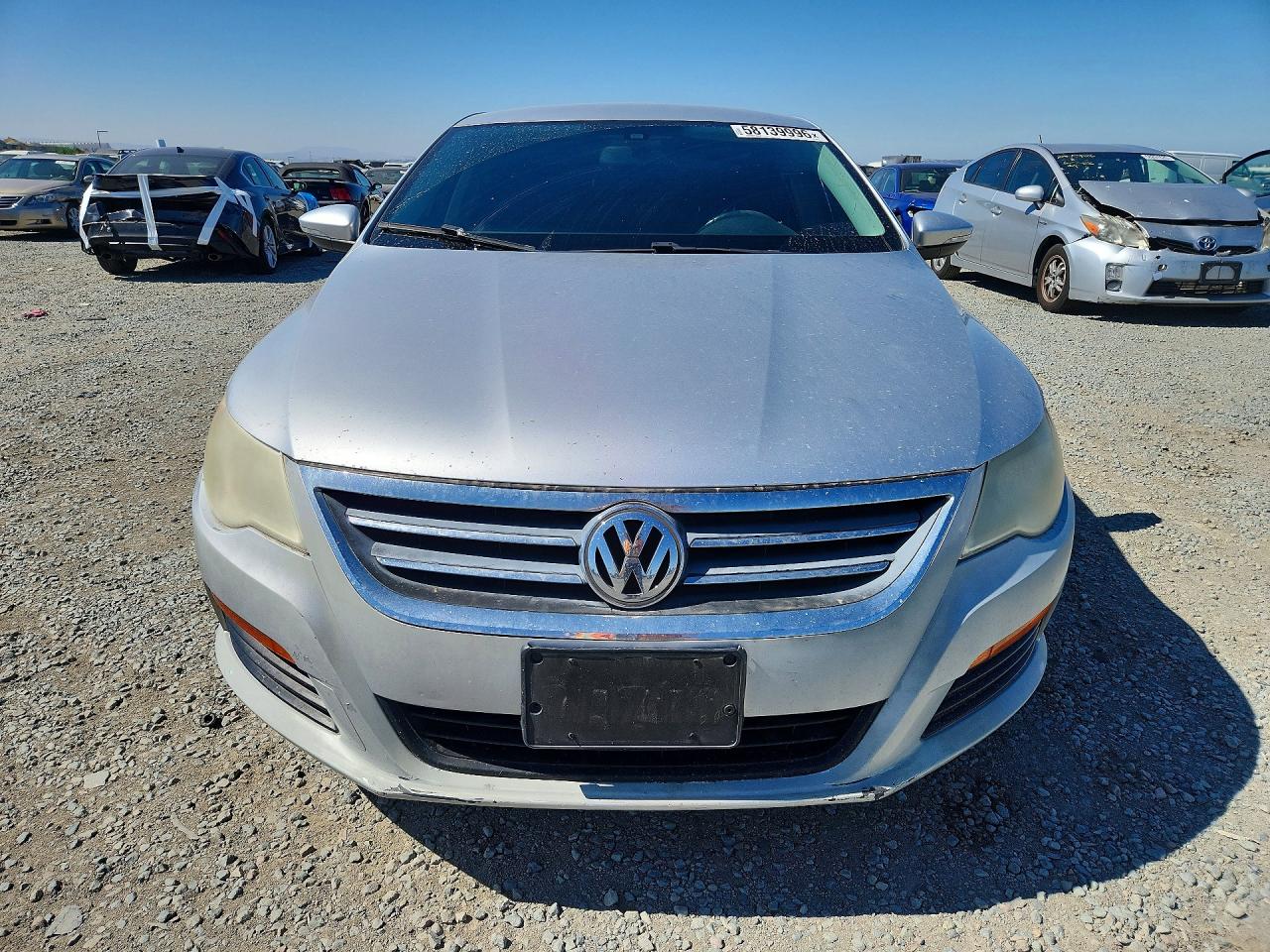 2012 Volkswagen Cc Sport Silver vin: WVWMP7AN6CE503619