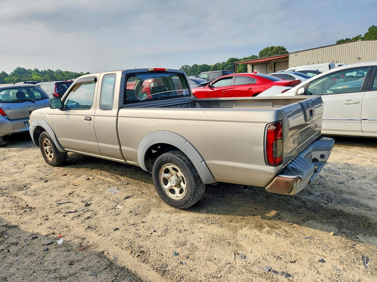 2003 Nissan Frontier King Cab Xe Silver vin: 1N6DD26T23C466838