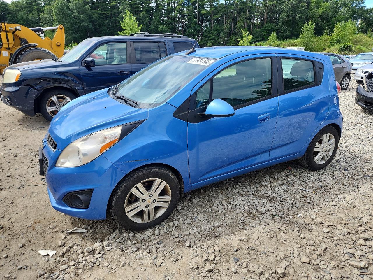 2014 Chevrolet Spark 1lt Blue vin: KL8CD6S96EC468426