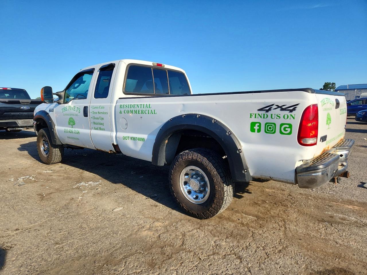 2004 Ford F250 Super Duty Белый vin: 1FTNX21L14EA85543
