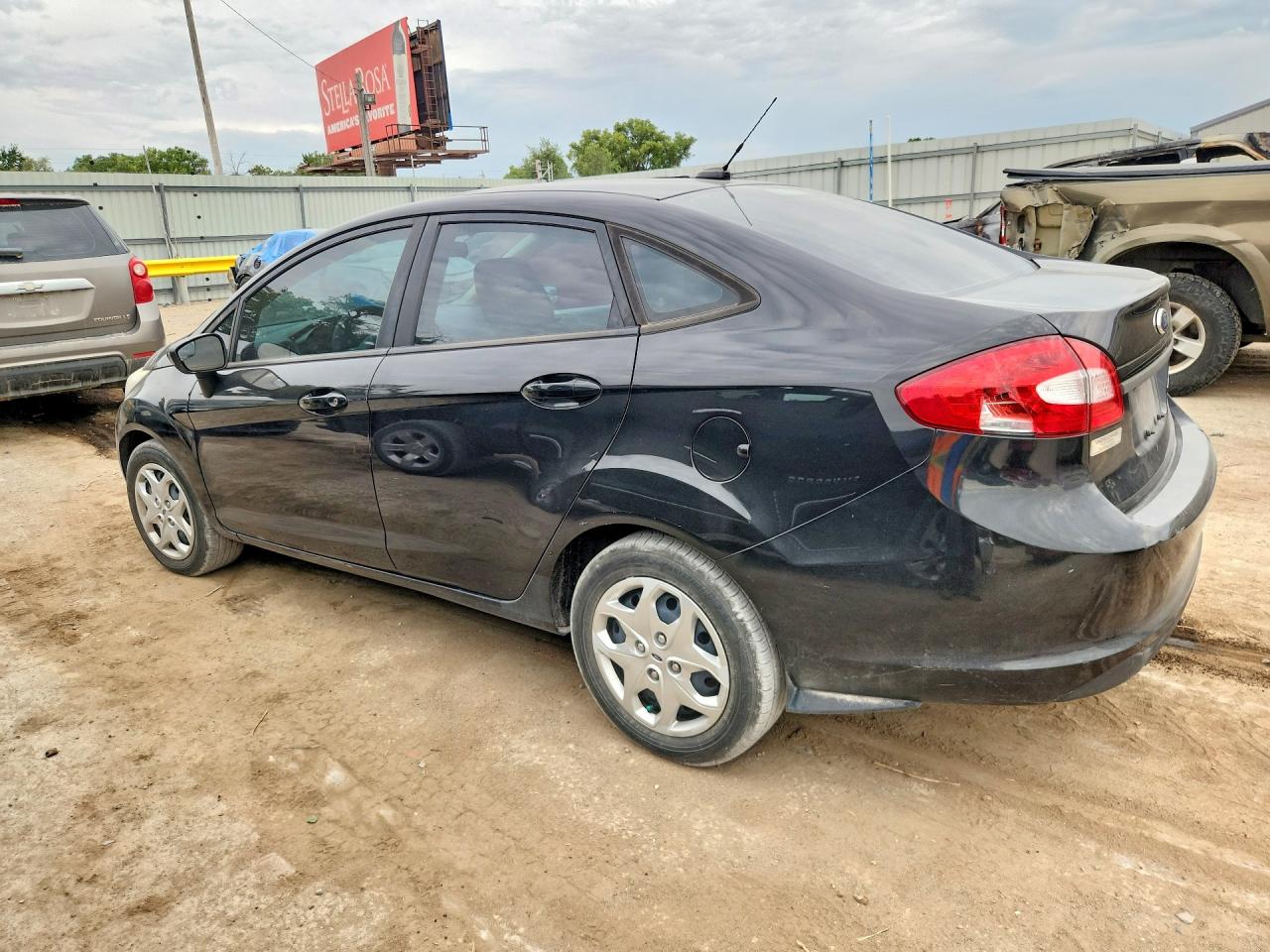 2011 Ford Fiesta S Black vin: 3FADP4AJ3BM227667