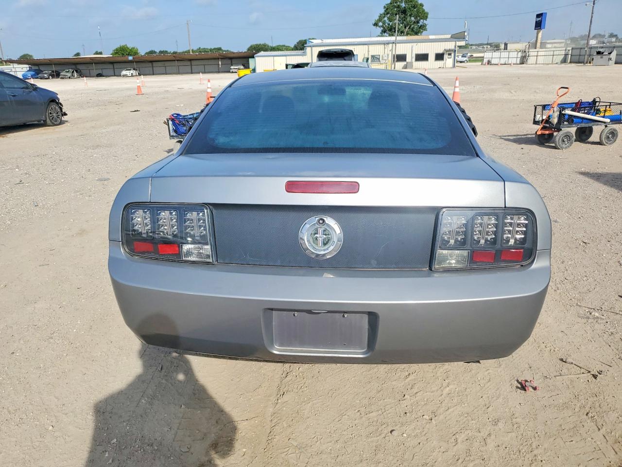 2007 Ford Mustang Gray vin: 1ZVFT80N275305280