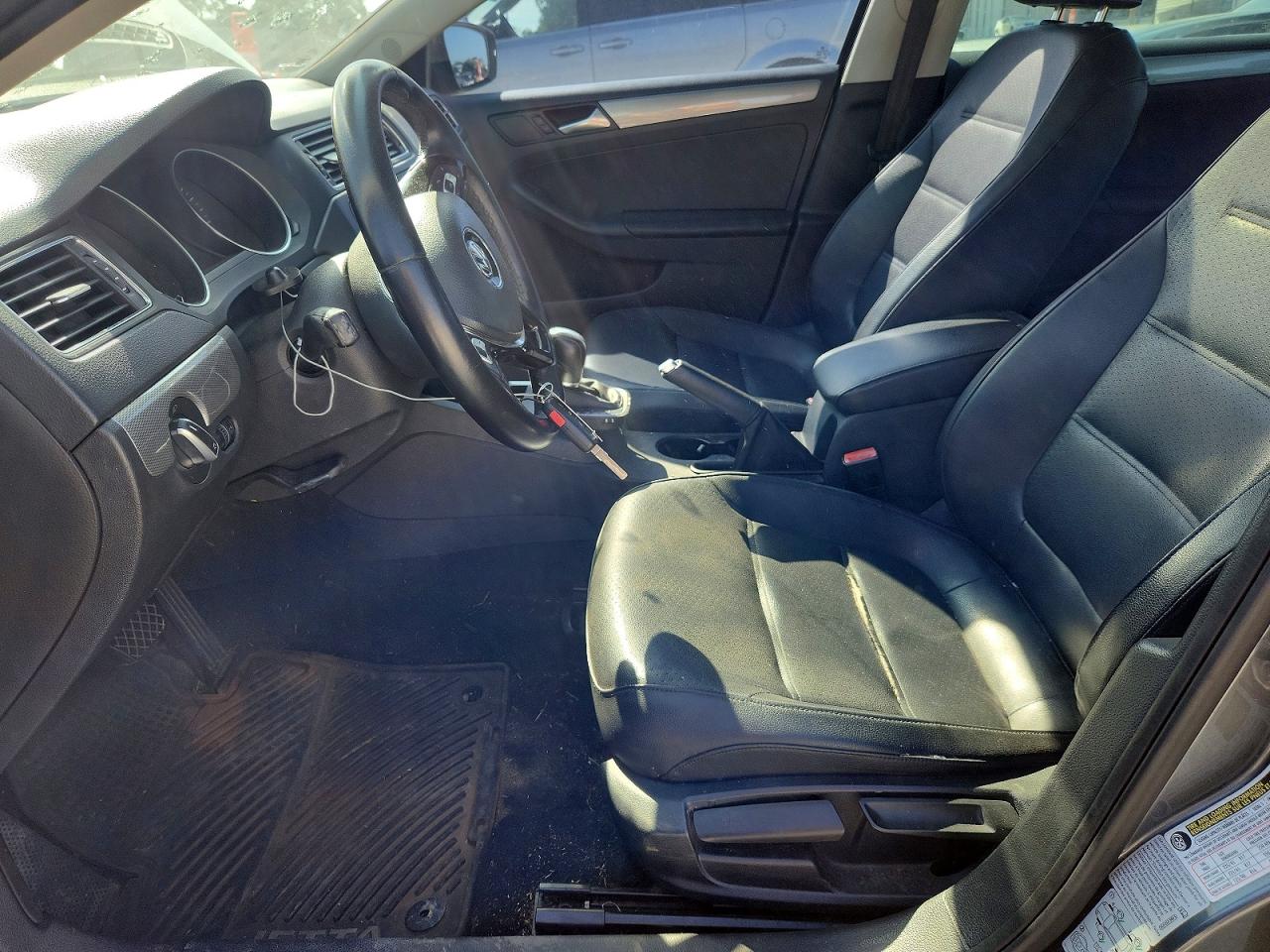 2015 Volkswagen Jetta Se Gray vin: 3VWD17AJ7FM353613