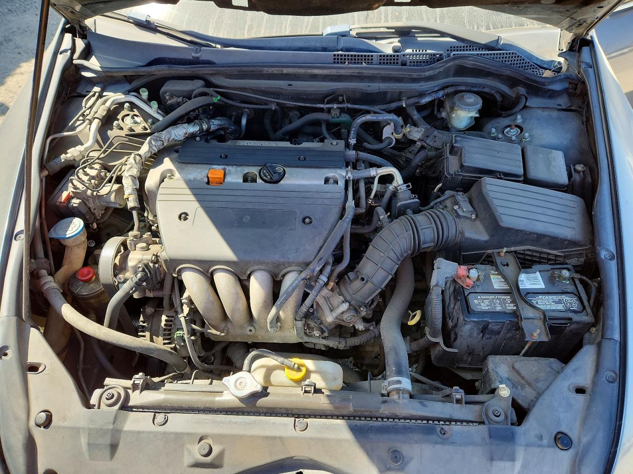 2007 Honda Accord Ex Gray vin: 1HGCM56887A175467