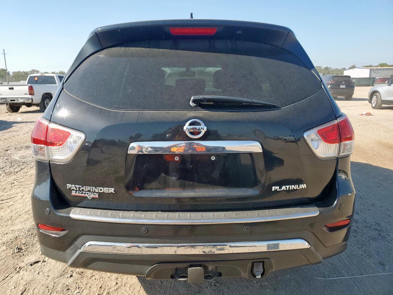 2015 Nissan Pathfinder S Black vin: 5N1AR2MN0FC716668
