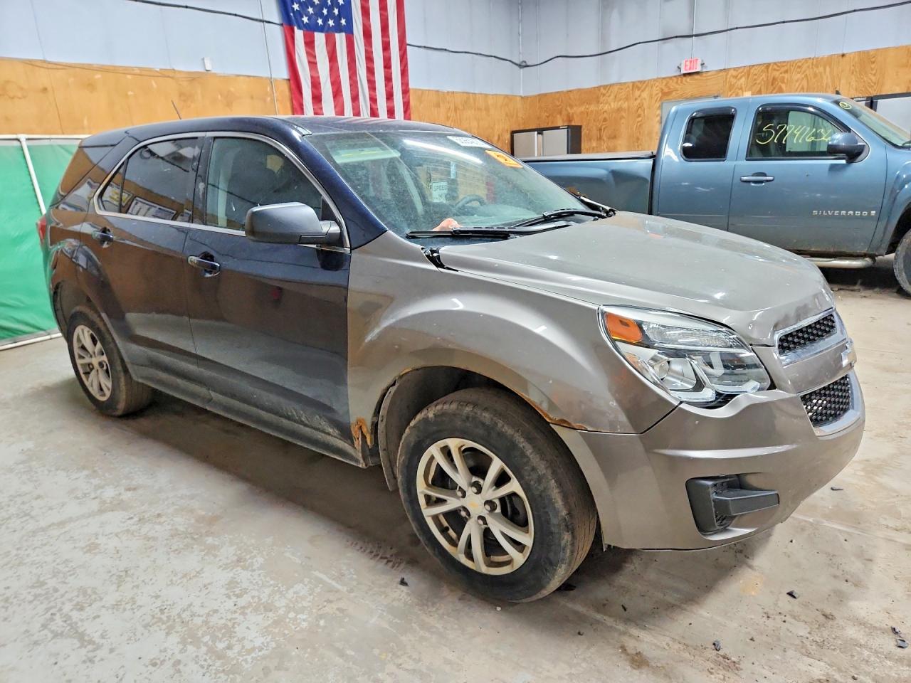 2017 Chevrolet Equinox Ls Синий vin: 2GNFLEEK0H6323029