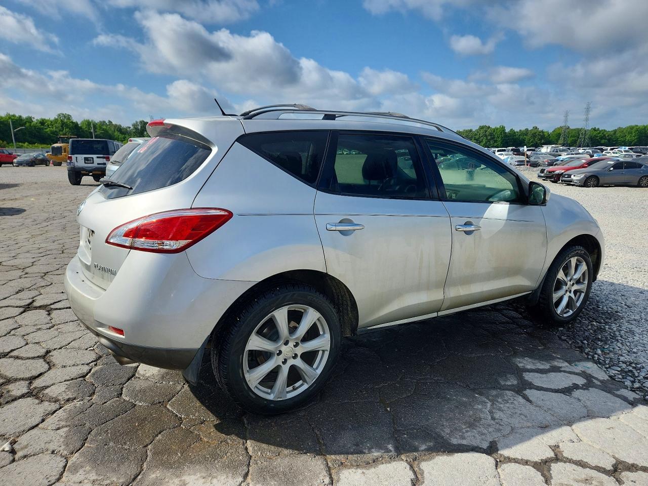 2013 Nissan Murano S Silver vin: JN8AZ1MU7DW209529