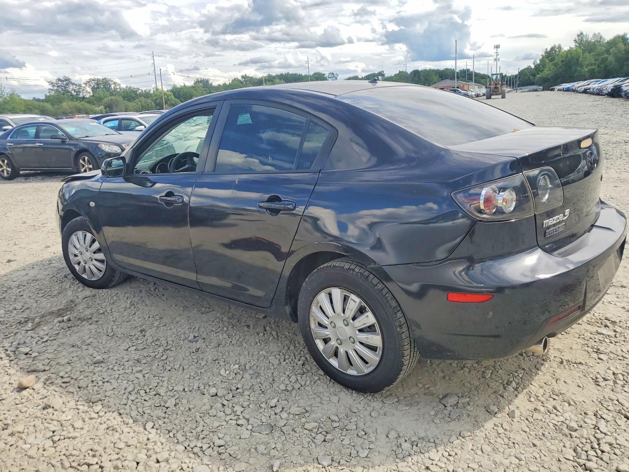 2009 Mazda 3 I Black vin: JM1BK32F691248718