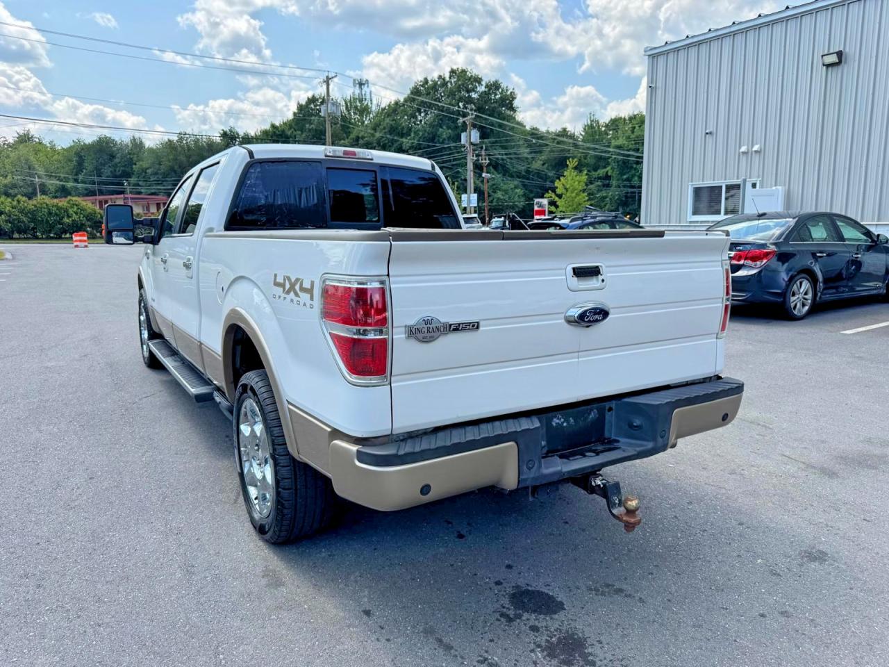 2013 Ford F150 King Ranch White vin: 1FTFW1ET8DKE37207