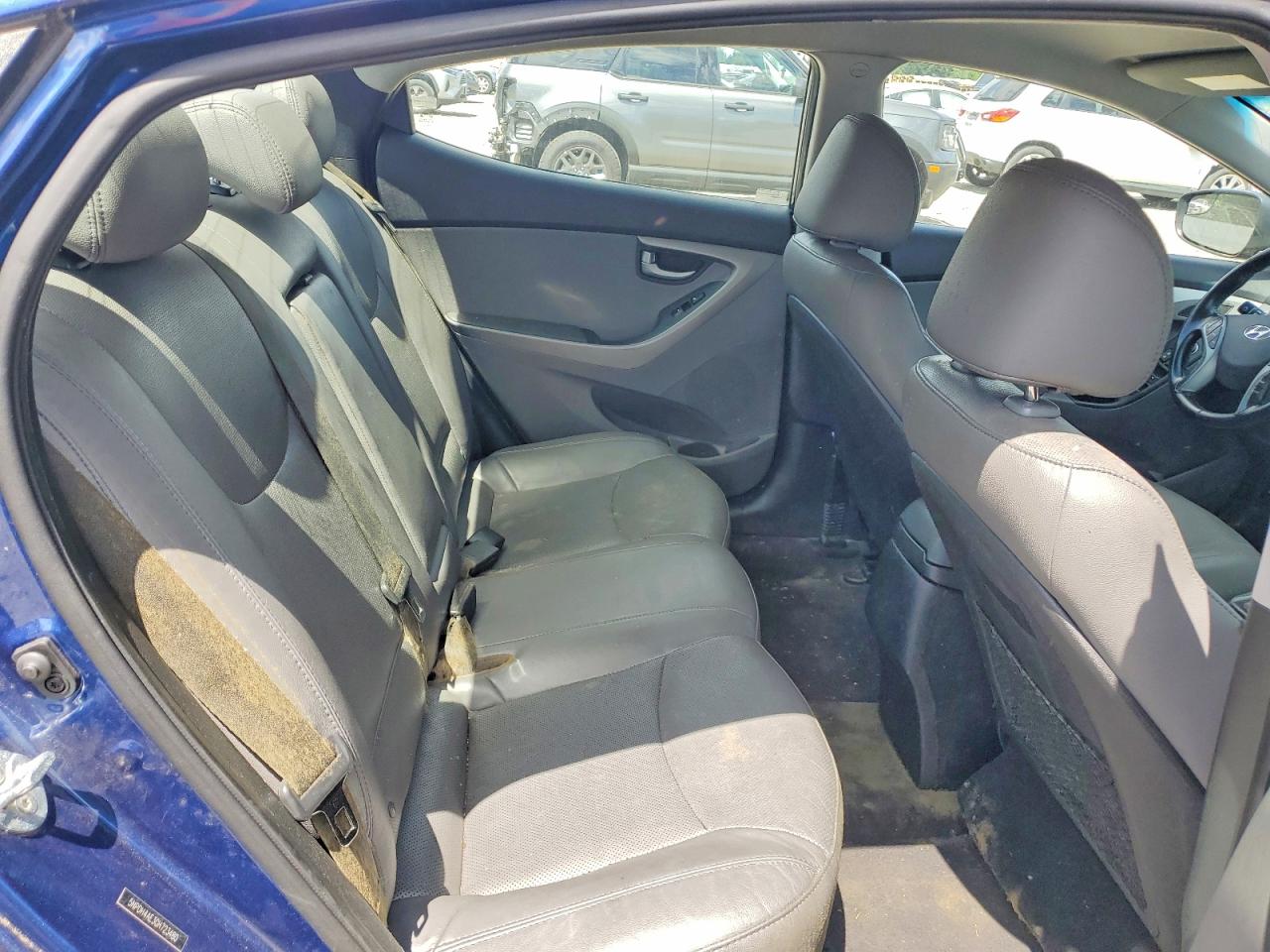 2016 Hyundai Elantra Limited Blue vin: 5NPDH4AE3GH723480