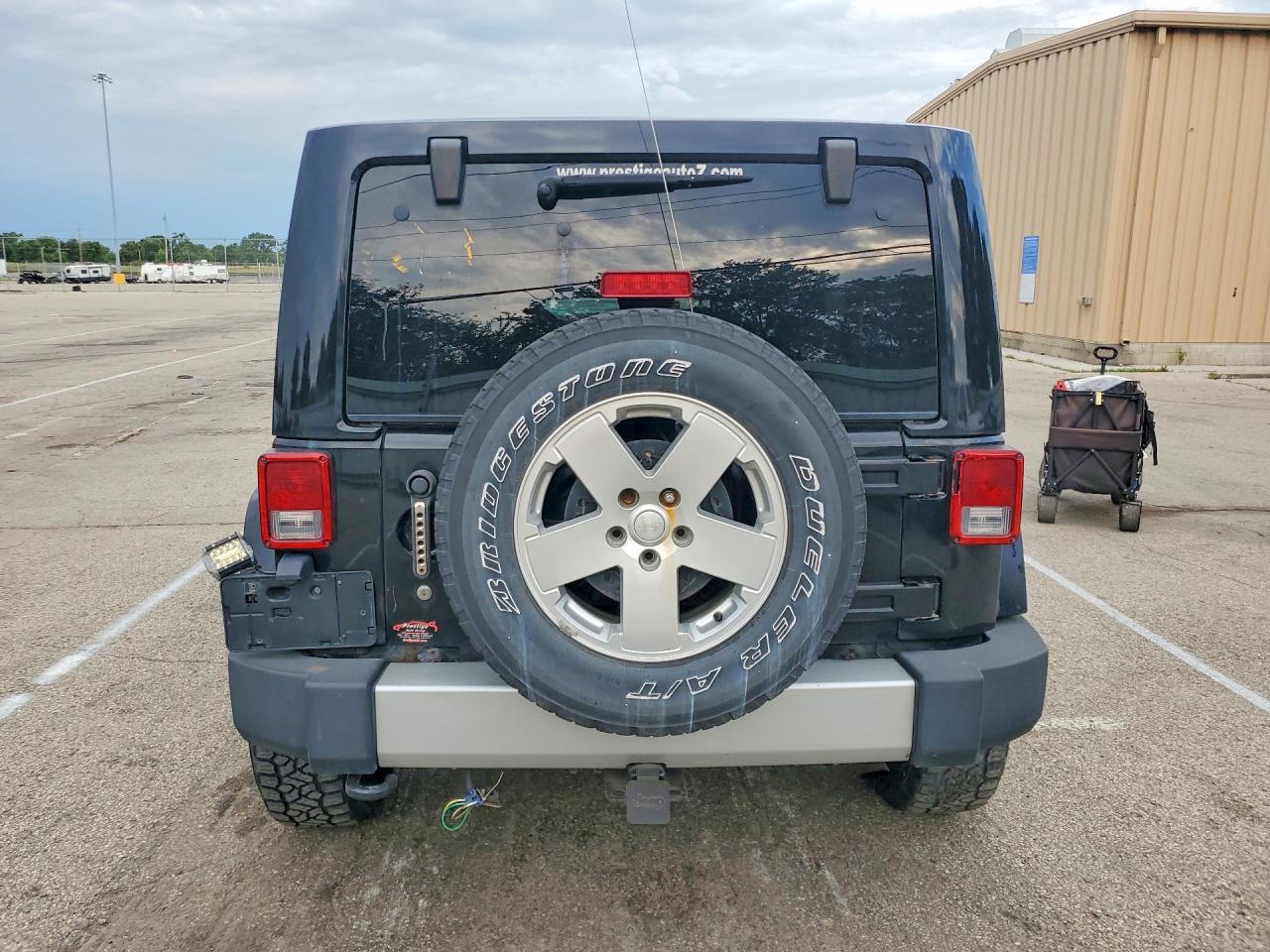 2012 Jeep Wrangler Unlimited Sahara Black vin: 1C4BJWEG2CL113370