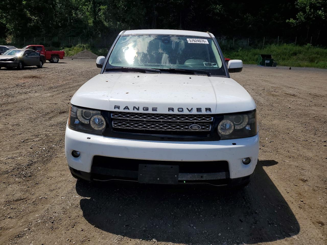 2012 Land Rover Range Rover Sport Hse Luxury Белый vin: SALSK2D40CA751537