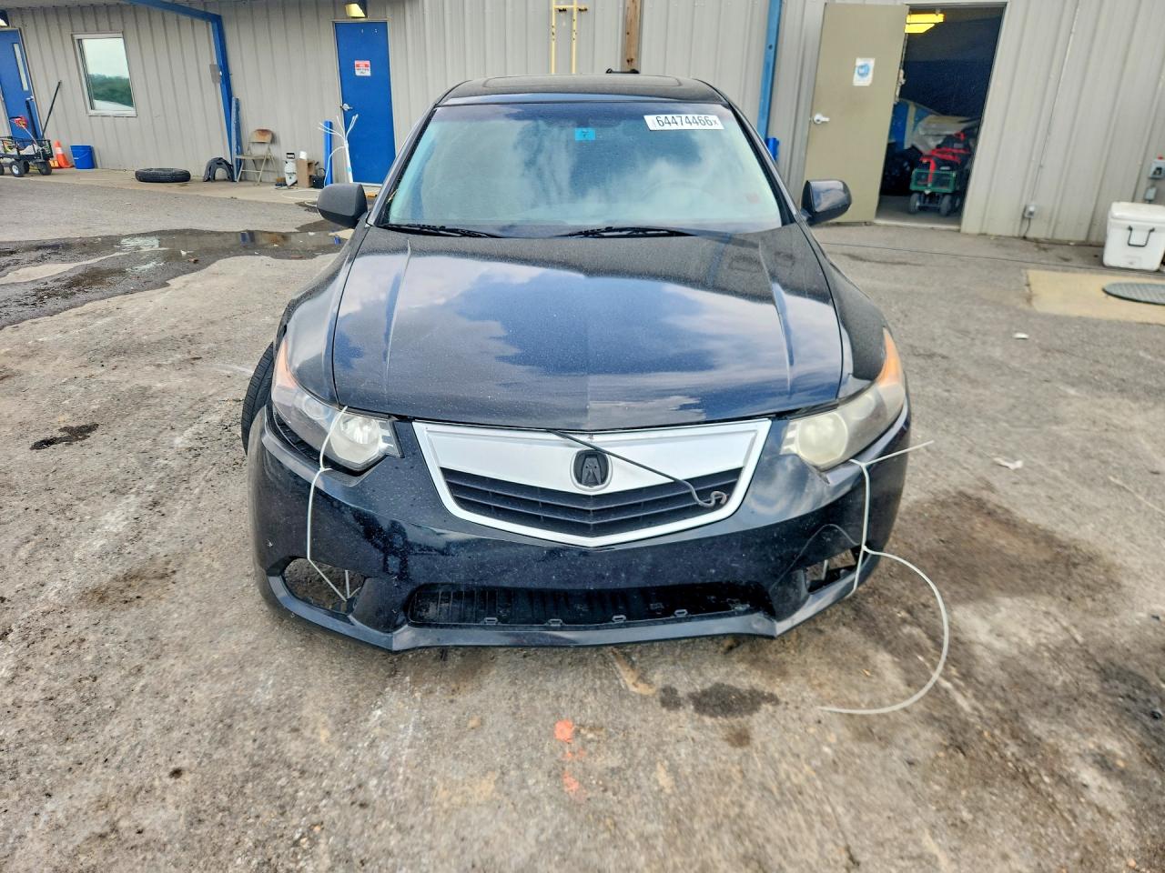 2010 Acura Tsx Черный vin: JH4CU2F60AC040554
