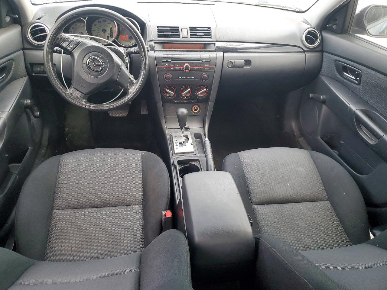 2009 Mazda 3 I Black vin: JM1BK32F691248718