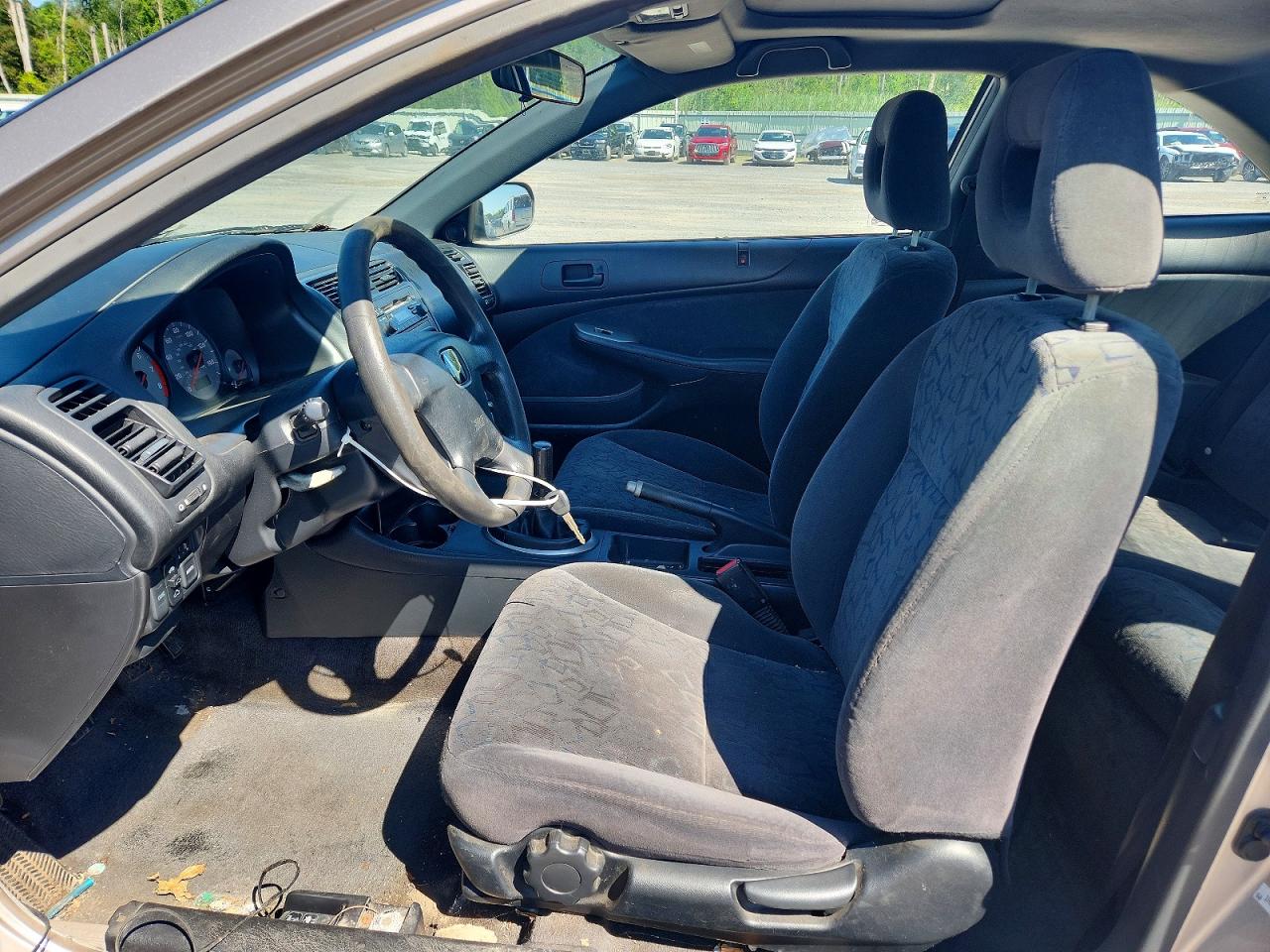 2002 Honda Civic Ex Silver vin: 1HGEM21942L102715