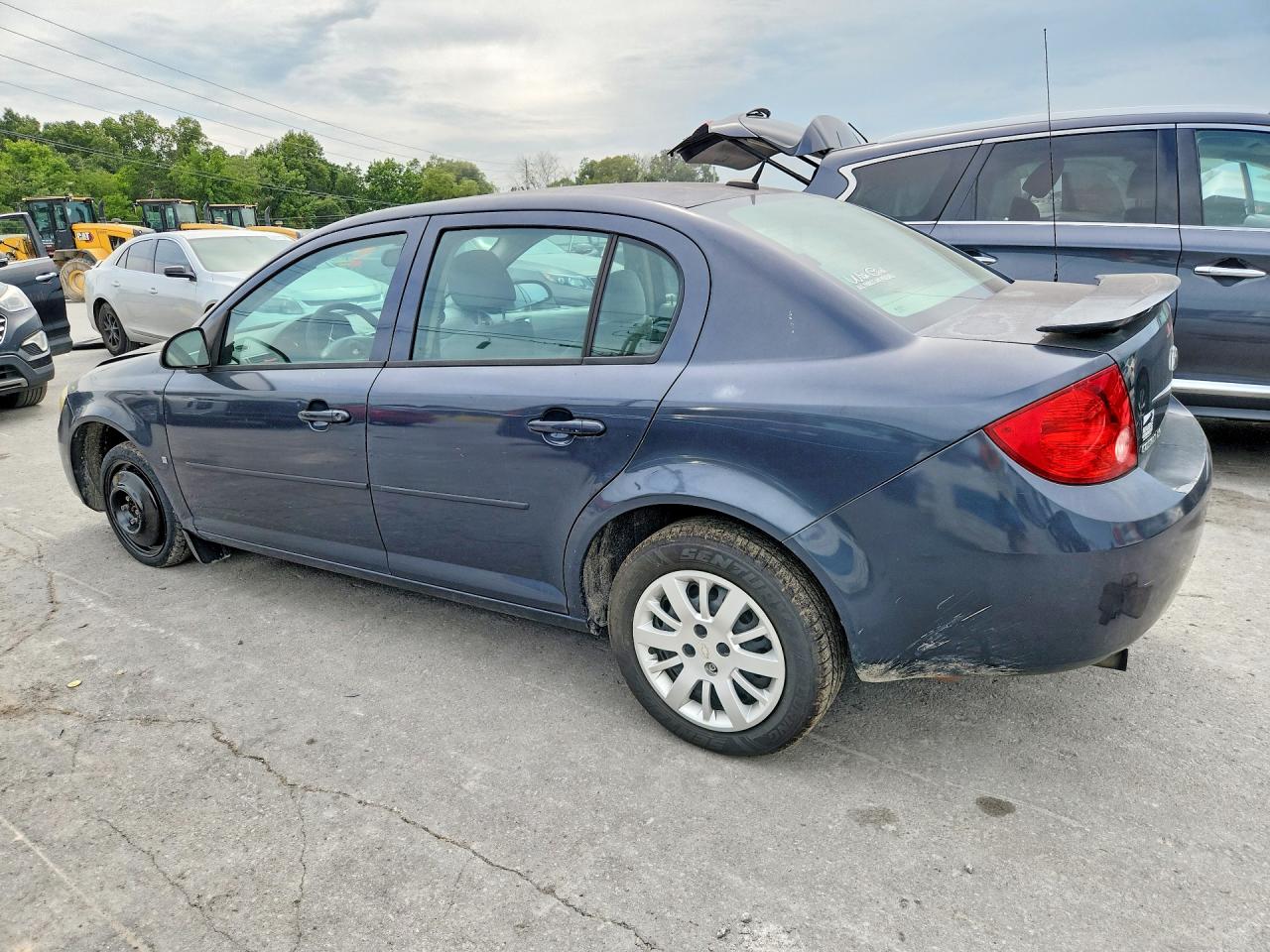 2009 Chevrolet Cobalt Ls Blue vin: 1G1AS58H997169730