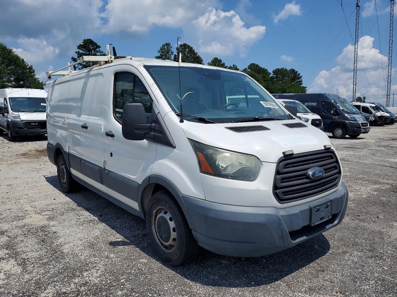 2015 Ford Transit T-150- R&d- Cln Title- Pri Fleet White vin: 1FTNE1ZM9FKA33076