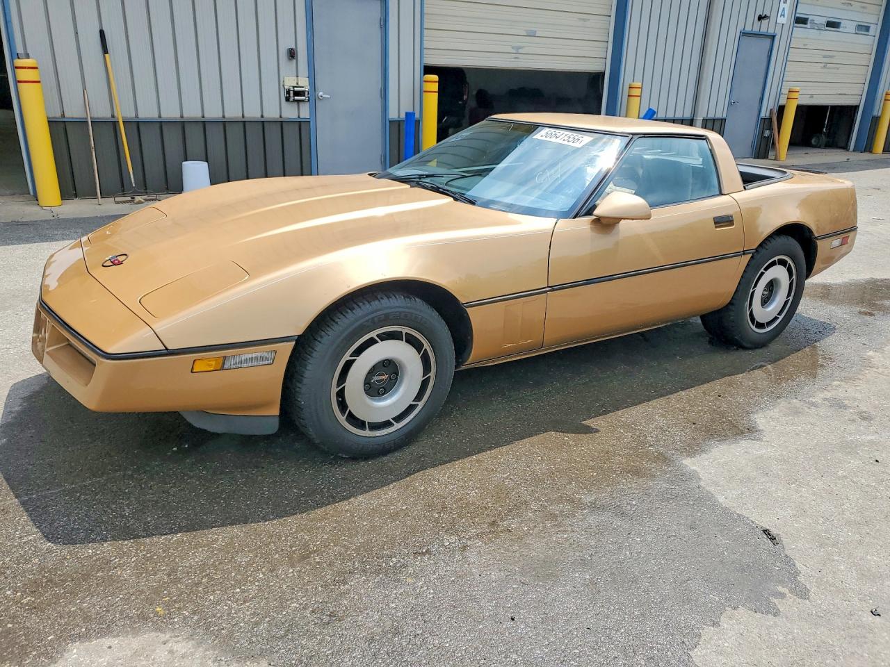 1984 Chevrolet Corvette Yellow vin: 1G1AY0788E5123461