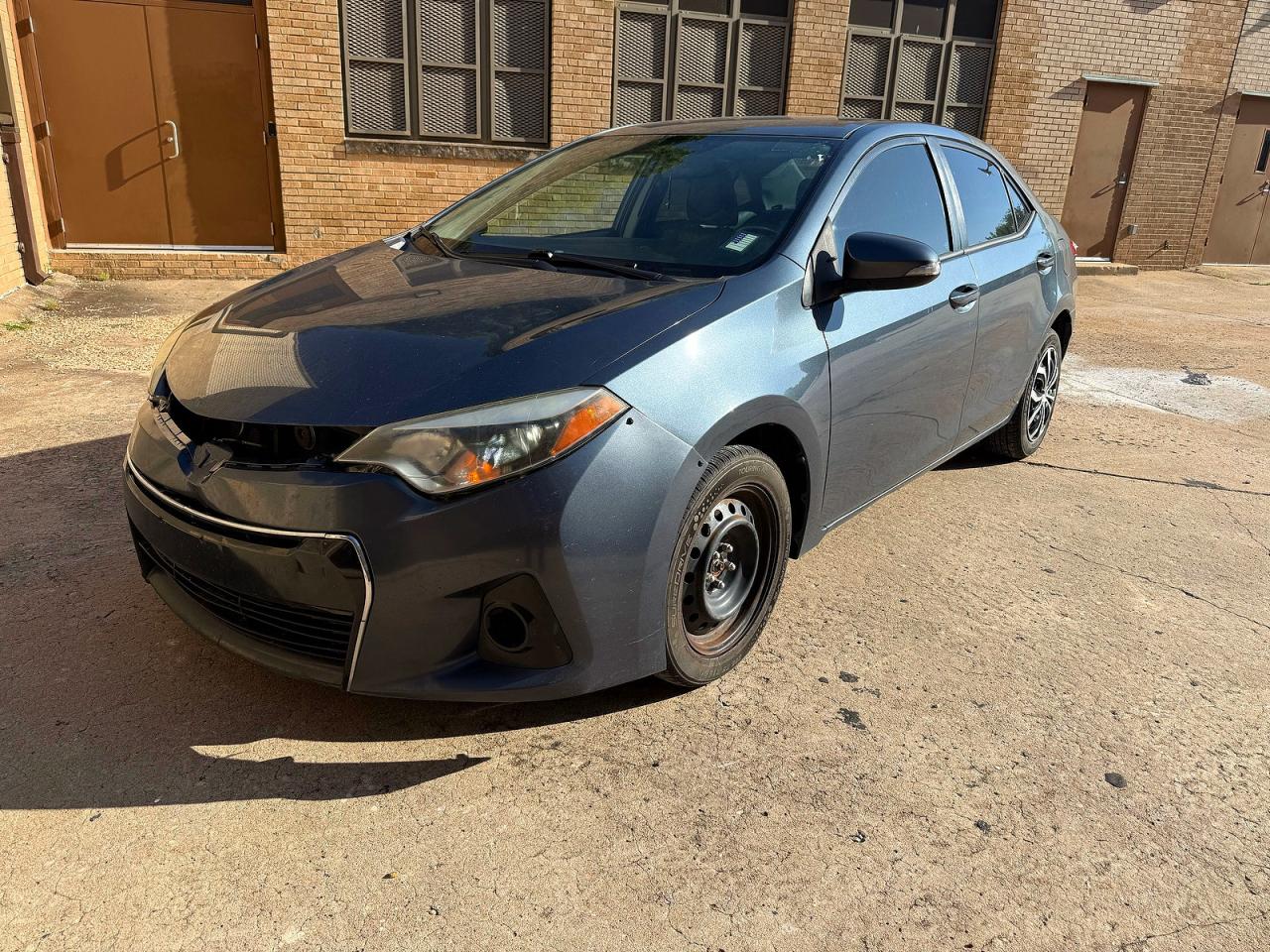 2015 Toyota Corolla S Gray vin: 2T1BURHE3FC415667