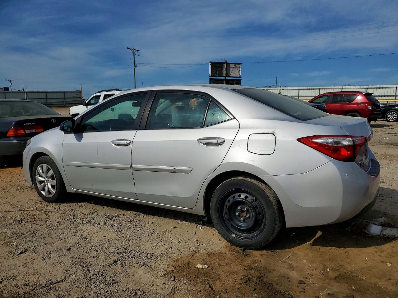 2014 Toyota Corolla Le Silver vin: 2T1BURHE4EC163278