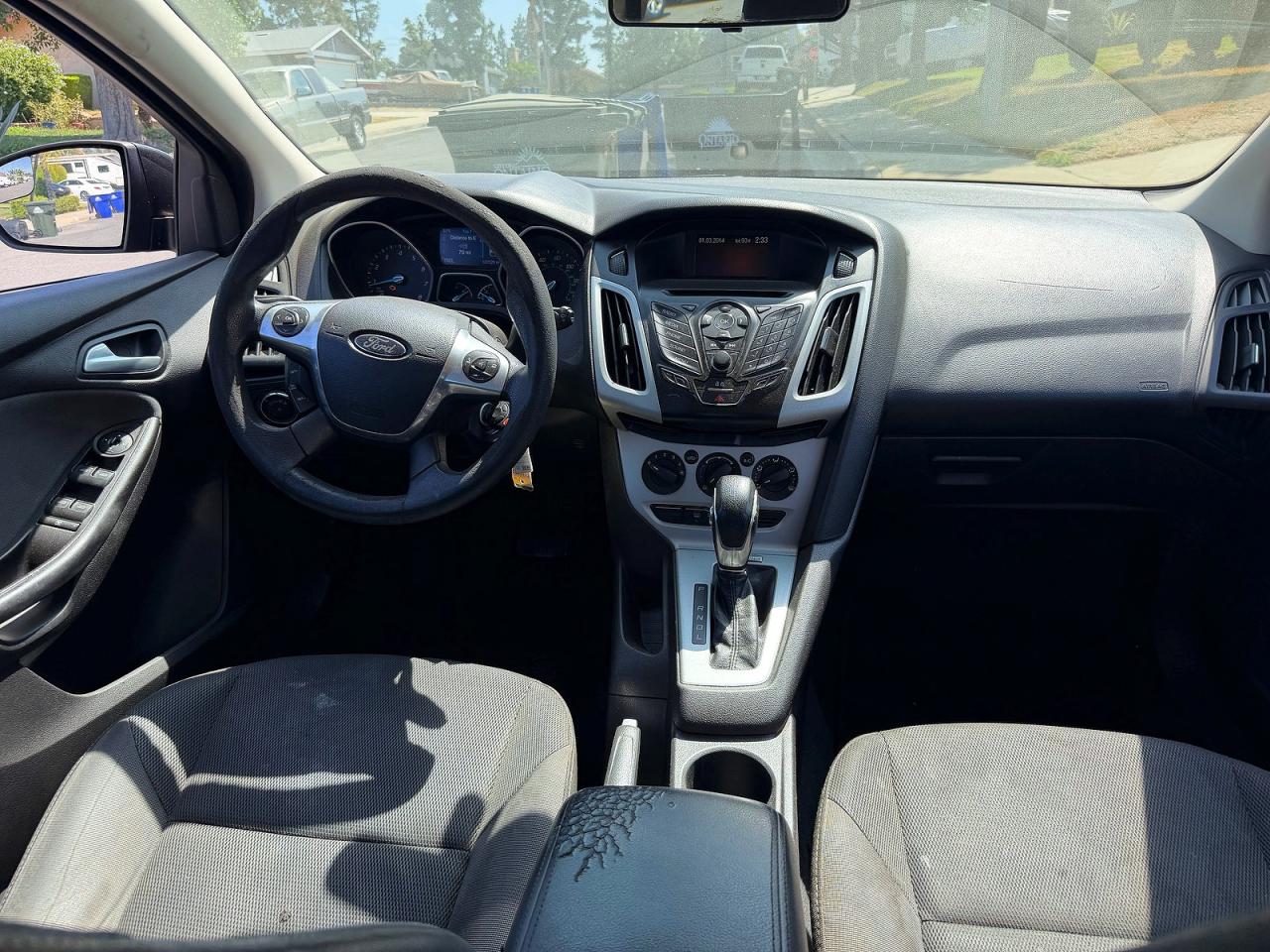 2014 Ford Focus Se Black vin: 1FADP3K22EL198461