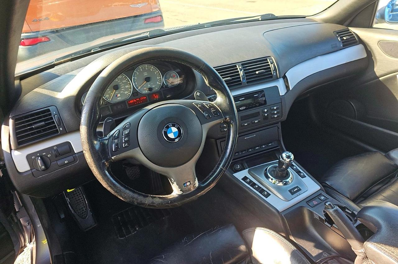 2006 Bmw M3 Silver vin: WBSBR93426PK11016