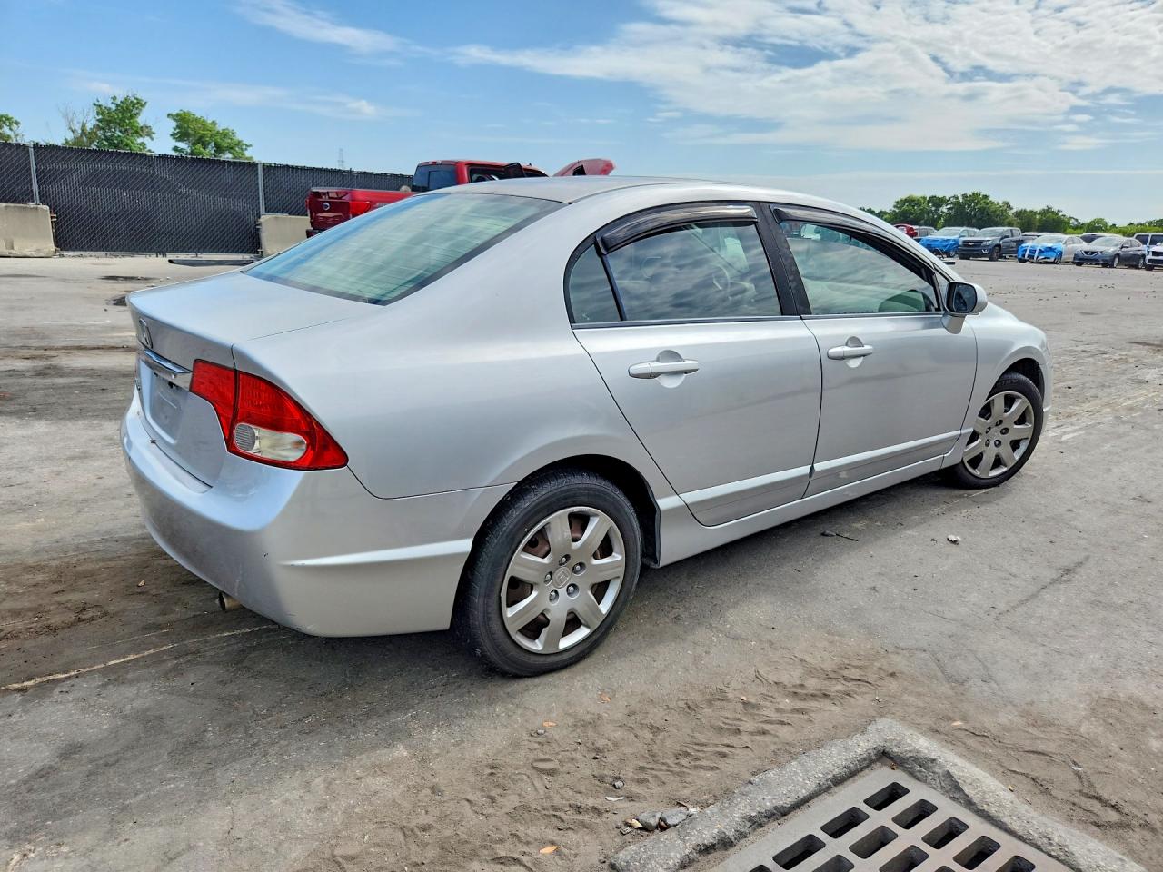 2010 Honda Civic Lx Gray vin: 19XFA1F55AE051339