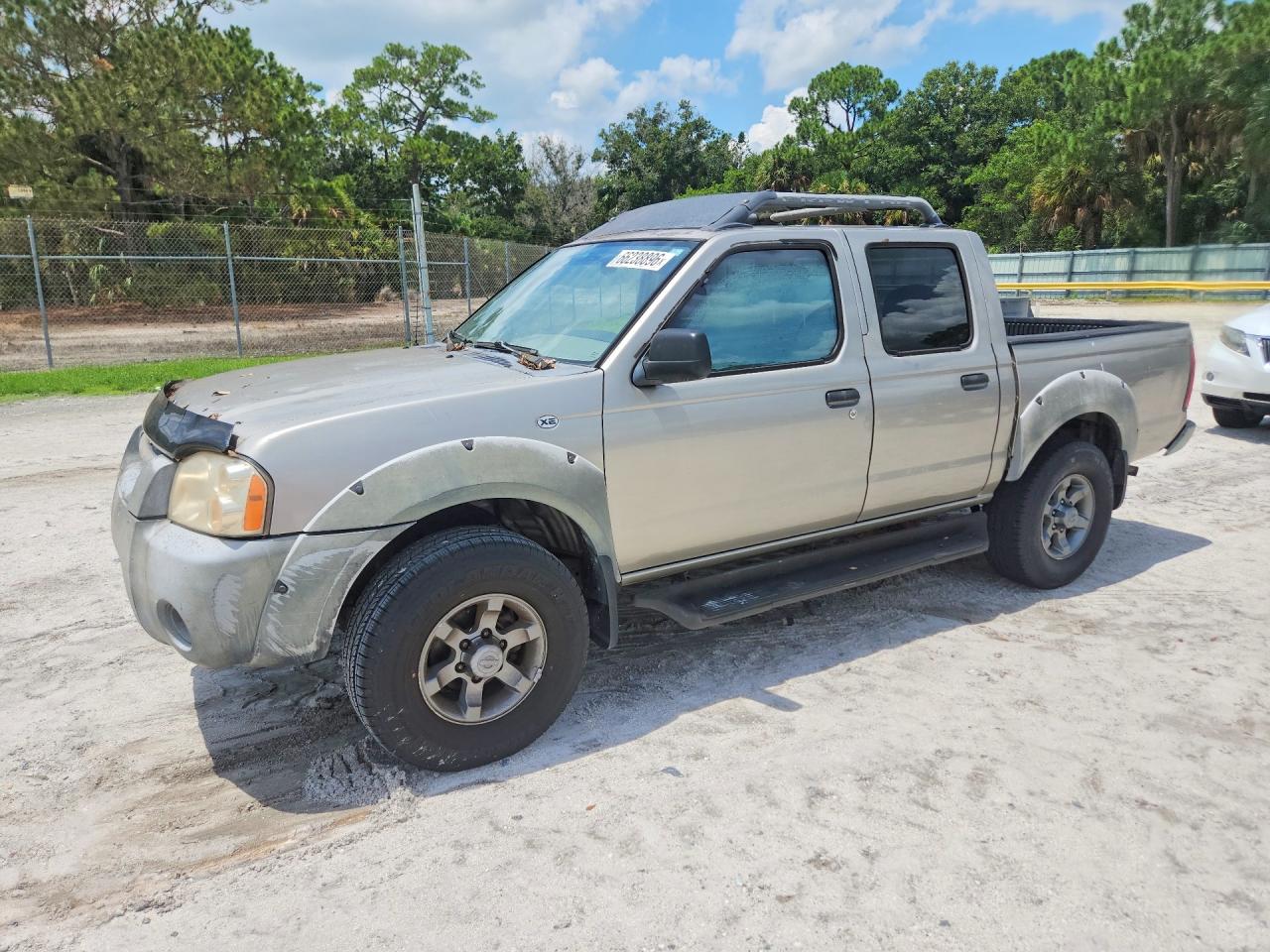 2001 Nissan Frontier Xe Серый vin: 1N6ED27TX1C354630