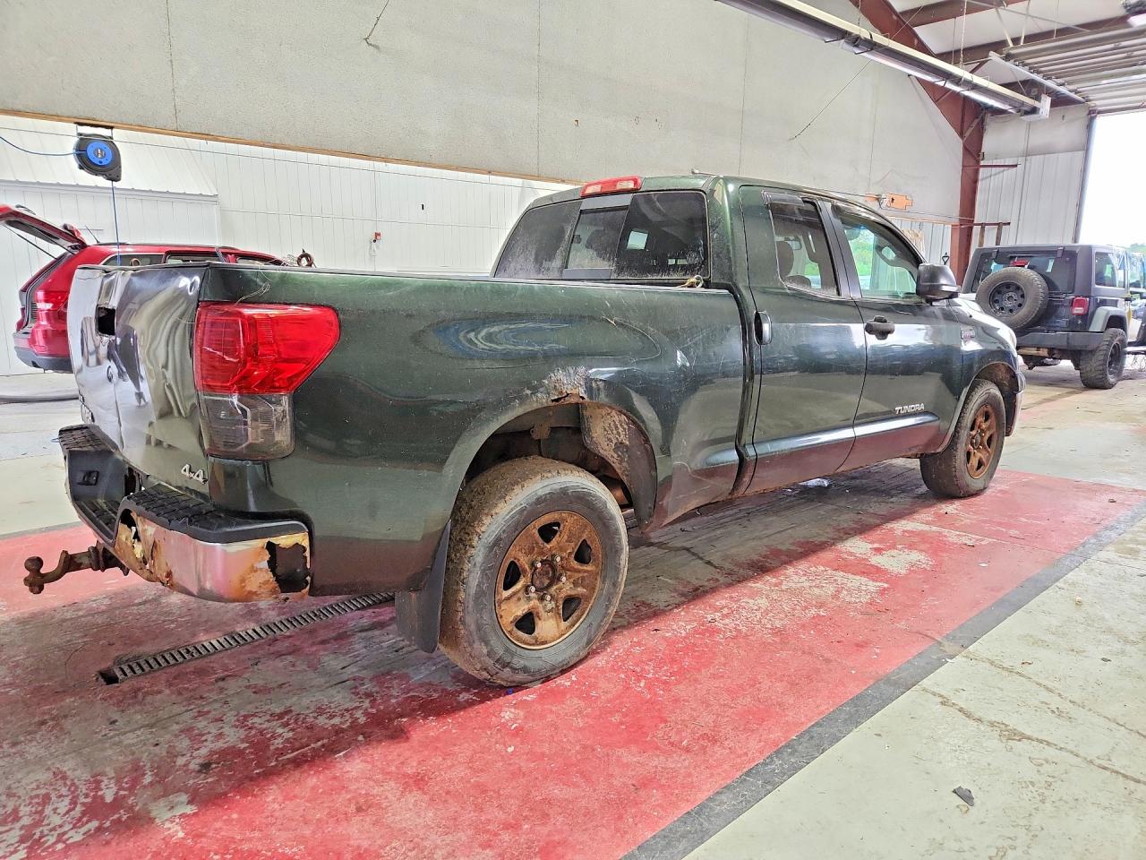 2010 Toyota Tundra Double Cab Sr5 Green vin: 5TFUY5F14AX098739
