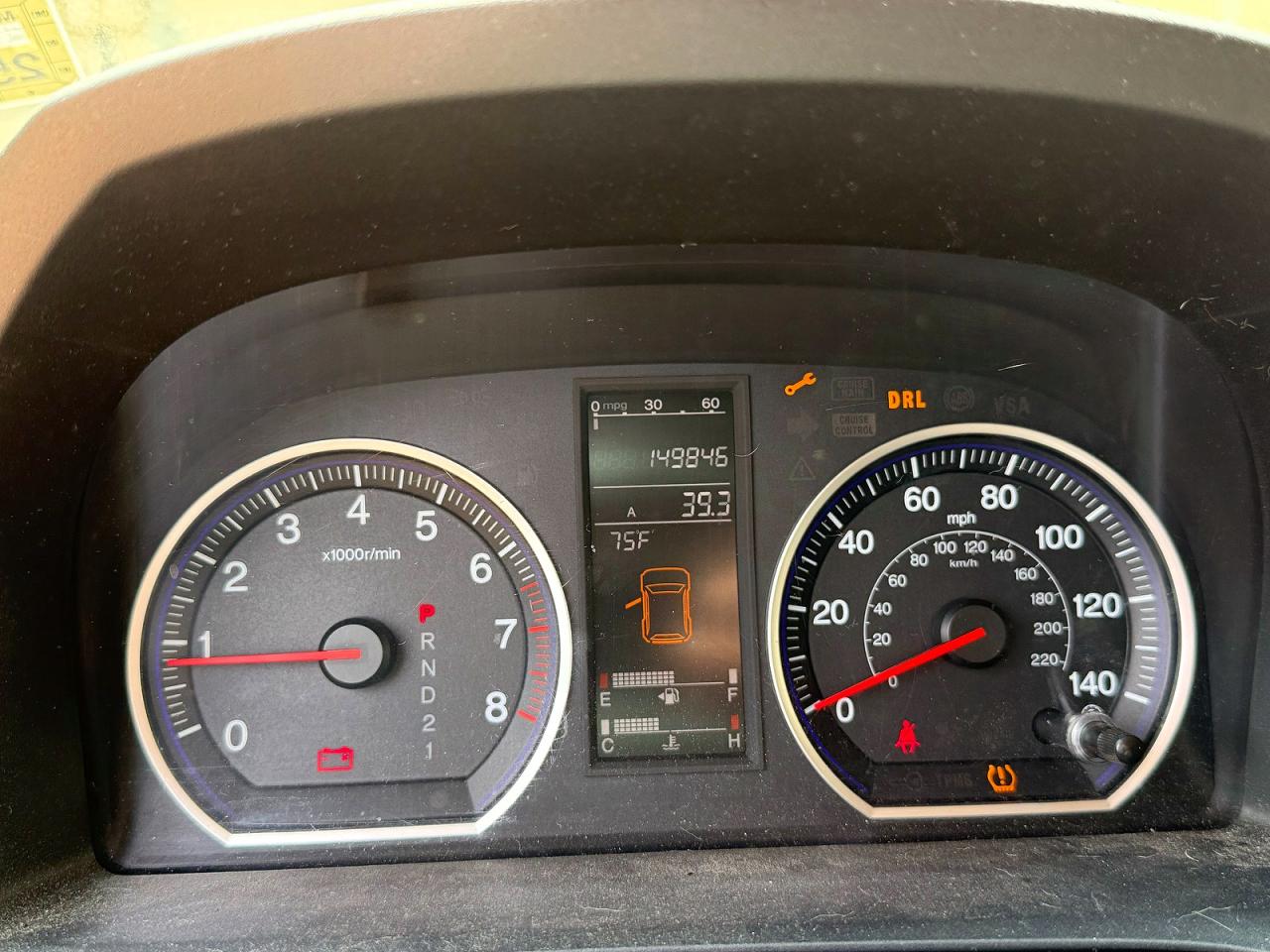 2008 Honda Cr-v Ex Gray vin: 5J6RE48518L043959