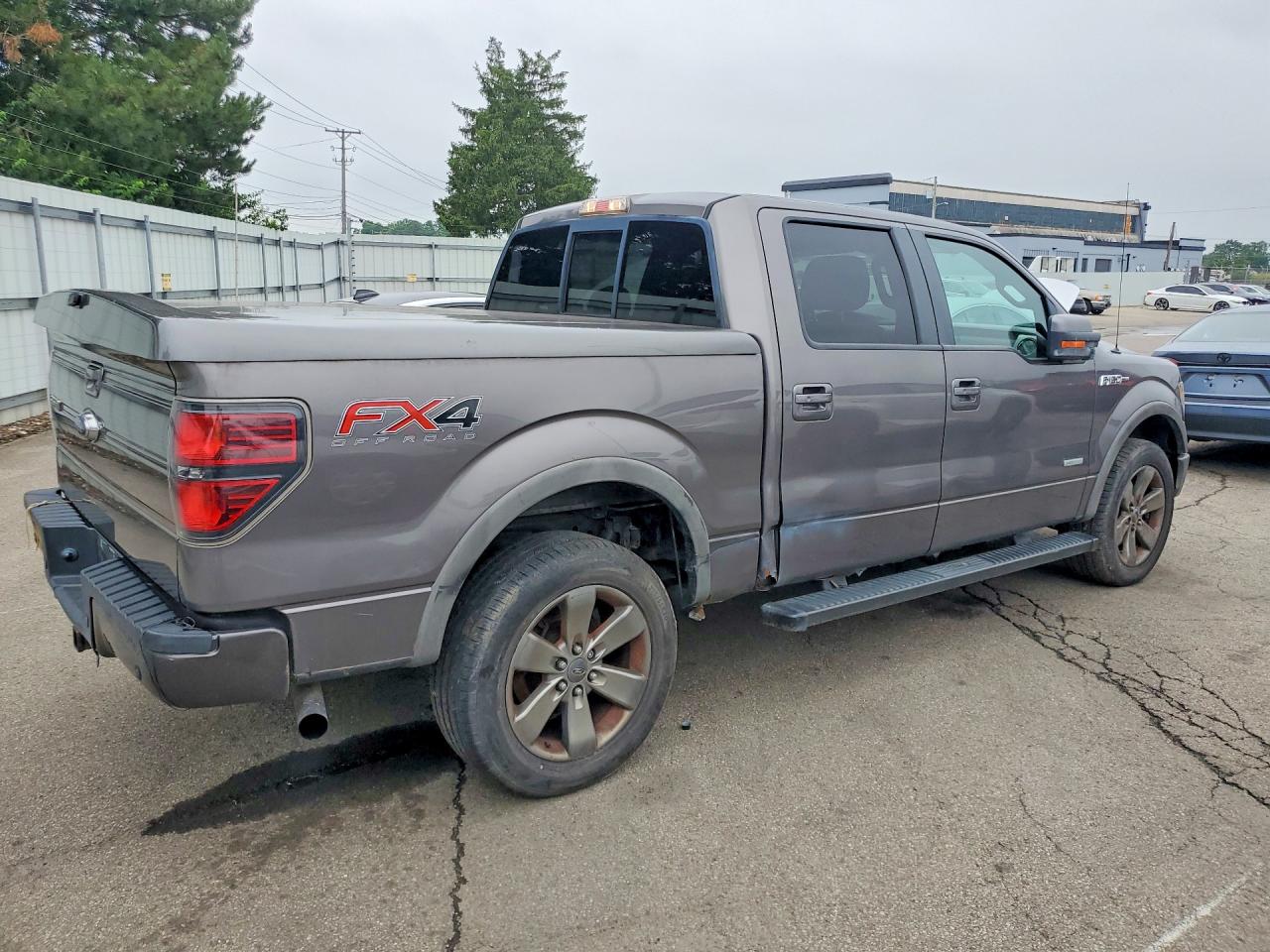 2014 Ford F150 Supercrew Серый vin: 1FTFW1ET9EFC49497
