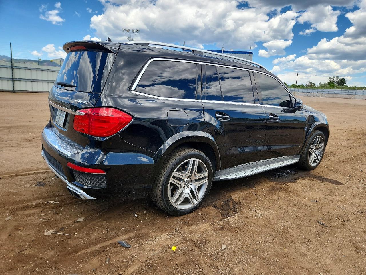 2015 Mercedes-benz Gl 63 Amg Black vin: 4JGDF7EE1FA541957