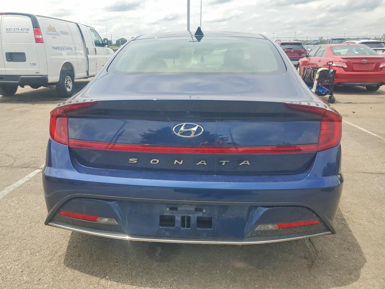 2021 Hyundai Sonata Se Синий vin: 5NPEG4JA3MH128256
