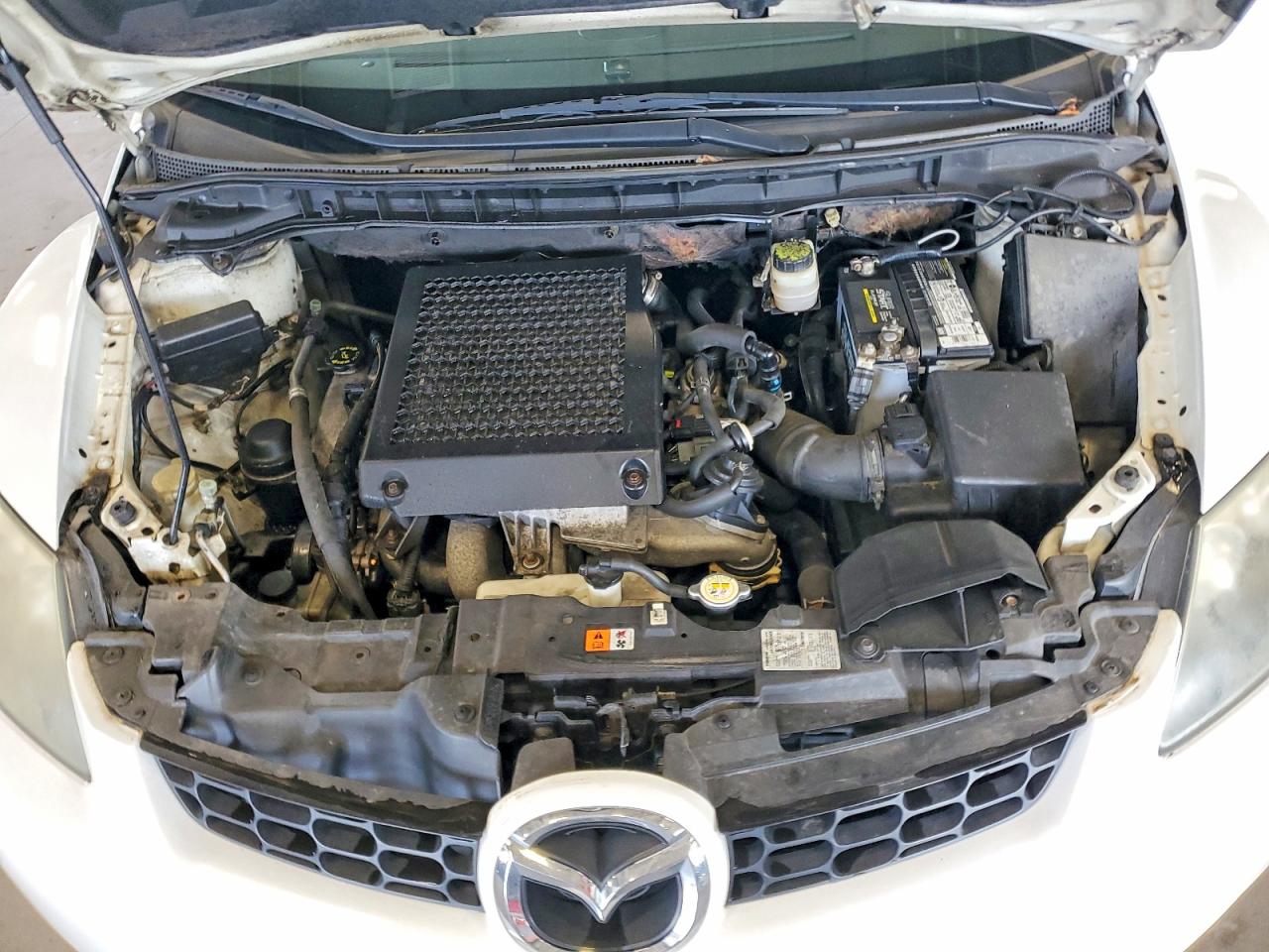 2009 Mazda Cx-7 Белый vin: JM3ER293890222438