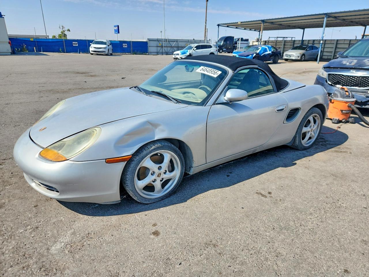 1997 Porsche Boxster Silver vin: WP0CA2983VS622053